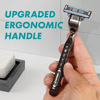 Gillette Mach3 Men's Razor Handle + 5 Blade Refills