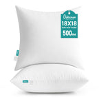 Oubonun 18 x 18 Throw Pillow Inserts