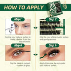 Lash Clusters 120pcs Eyelash Clusters 10-18mix D Curl Cluster Lashes Thick Super Soft Wispy DIY Eyelash Extension at Home(PC03-D-10-18MIX)