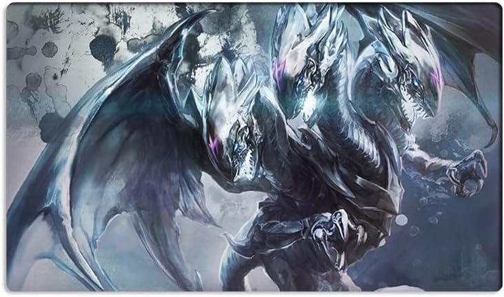 New Playmat Duel Monsters CCG TCG OCG Blue-Eyes Ultimate Dragon Card Game Mat No Zones + Free Bag (ZD014-107-K)
