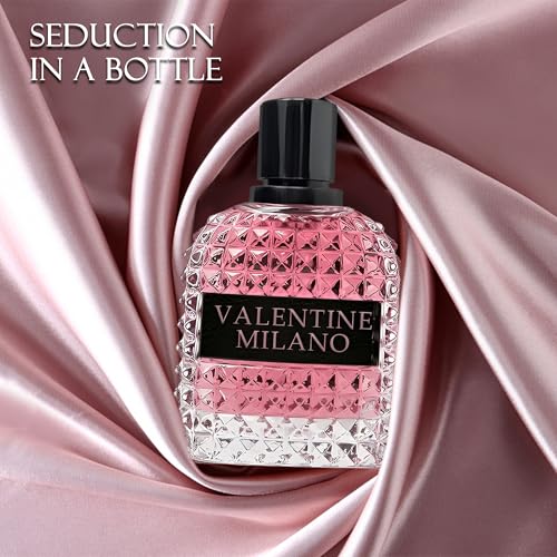 Women's Perfume Combo Set Milano Women&Sweet Cherry Floral Fruity Fragrance Eau De Parfum Elegant 100ml Bottle Natural Spray Each for Daily Used