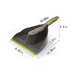 Dustpan and Brush Set,Dust Pans with Brush,Hand Broom Dust Pan,Broom Dustpan Set are Suitable for Kitchen, Sofa, Table, Car Trunk and Seat, Pet Nest and so on.(2pcs)