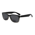 Sumkyle 4 Pack Bifocal Reading Glasses Grey Lens Spring Hinge Outdoor Sunglasses Fashion Bifocal Sun Readers for Men Women