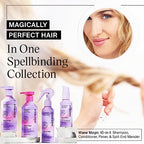 Eva NYC Mane Magic 10-in-1 Split End Mender Hair Treatment, 4 Fl Oz, Repairs ends for healthier, stronger & Damaged hair, GMO, Cruelty-Free