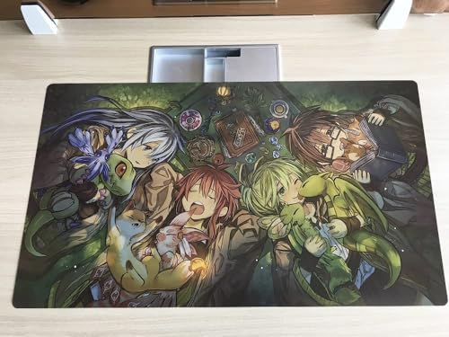 New Anime Playmat Charmer Familiar TCG CCG Trading Card Game Mat Pad No Zones+ Free Bag (ZD039-012-K)