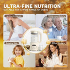 Nut Milk Maker,8 in 1 New Upgrade Soy Milk Maker Automatic for Almond,Oat,Plant-Based Milk and Non-Dairy Beverages,42oz Almond Milk Maker Machine with Delay Start/Self Clean/Boil Water