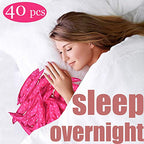 40 Soft Heatless Hair Curlers - Large Overnight Pillow Sponge Rollers for Curly Hairstyle