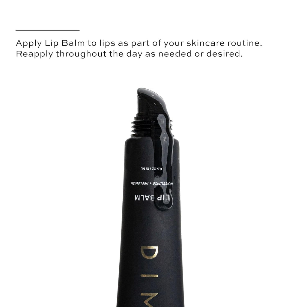 DIME Beauty Lip Balm, Hydrating Lip Balm and Gloss, Vegan & Cruelty-Free, Anti-Aging Lip Care, .5 oz / 15 ml