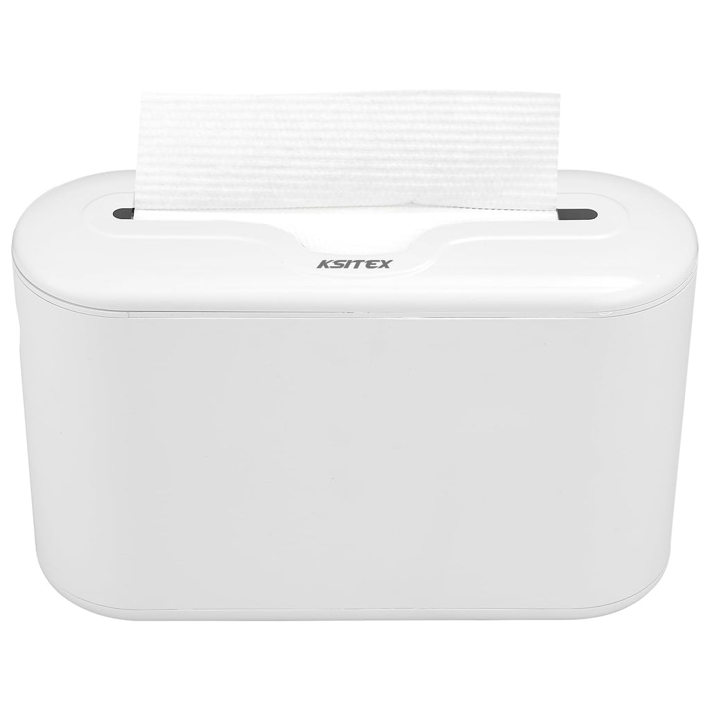 KSITEX Countertop Paper Towel Holder Dispenser,White-M