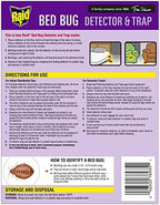 Raid Bed Bug Detector and Trap, For Indoor Use, 4 Count