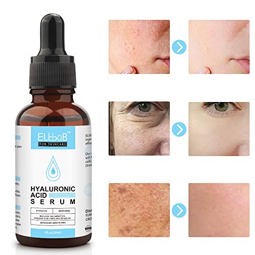 Anti Aging Vitamin C Serum Hyaluronic Acid Serum Set - with Hyaluronic Acid, Skin Care Set Boost Skin Collagen,Hydrate & Plump Skin, Anti Aging & Wrinkle Facial Serum