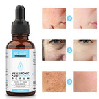 Anti Aging Vitamin C Serum Hyaluronic Acid Serum Set - with Hyaluronic Acid, Skin Care Set Boost Skin Collagen,Hydrate & Plump Skin, Anti Aging & Wrinkle Facial Serum