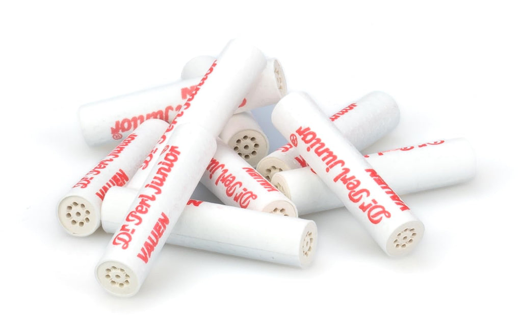 VAUEN Dr. Perl Junior 9mm Charcoal Pipe Filters, 180 Count Value Pack