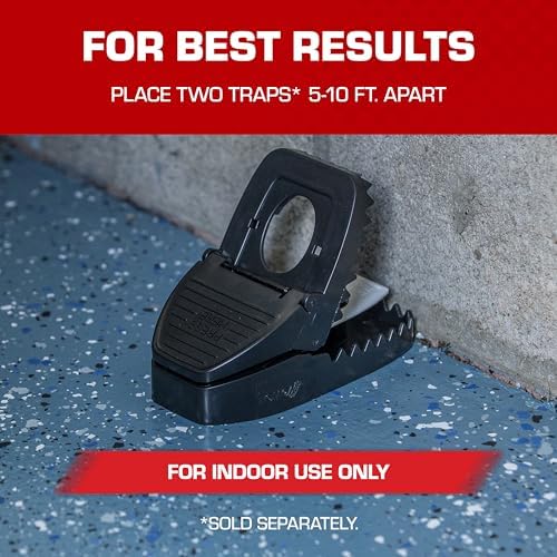 Tomcat Secure-Kill Rat Trap, Features Aggressive Secure Catch Design to Trap and Kill, 2 Traps