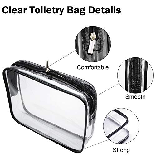 Cosywell Travel Size Bottles for Toiletries 13 Pack 2oz TSA Approved Toiletry Bottles Leak Proof Travel Kit for Women Shampoo Lotion Skincare Cosmetic Container Travel Essentials(White)