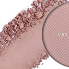 Honeybee Gardens Pressed Powder Eye Shadow Single Refill, Kind - matte soft, warm pink-beige, Long-Wearing, Creaseproof Mineral Color With Botanicals, 1.2g