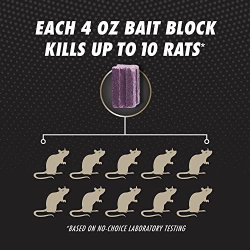 Tomcat Rat & Mouse Killer Disposable Bait Station Advanced Formula for Indoor and Outdoor, 1 Pre-Filled Ready-To-Use Station