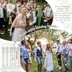 120 Count Wedding Mini Bubble for a Wedding Wands Bulk Heart Bubble Wand for Guests Send Off Party Supplies Valentine Anniversaries Celebration (Sage Green)