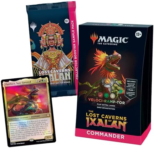 Magic: The Gathering The Lost Caverns of Ixalan Commander Deck - Veloci-ramp-tor (English Version)