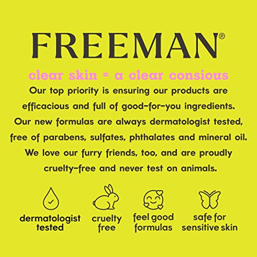 Freeman Naturals Facial Mask 12 Piece Variety Bundle, Peel-Off, Gel & Cream Face Masks, Hydrating, Brightening, & Nourishing Skincare, Natural Ingredients, Travel Size, 0.33 fl. oz./10 ml Sachets