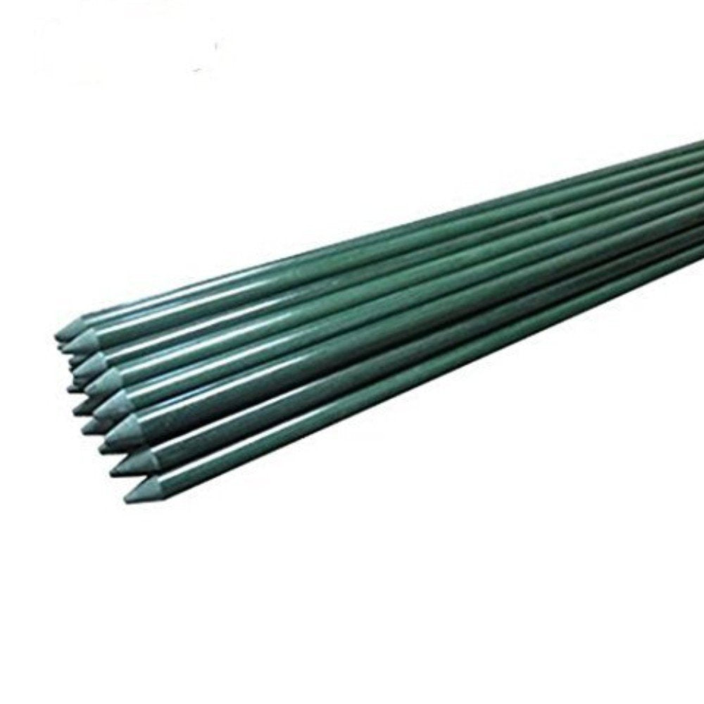 EcoStake, 72inch Garden Stakes for Plants Tree Stakes Fence Post Fiberglass Rod 6 Feet, 50 Packs, 3/8-Inch Dia