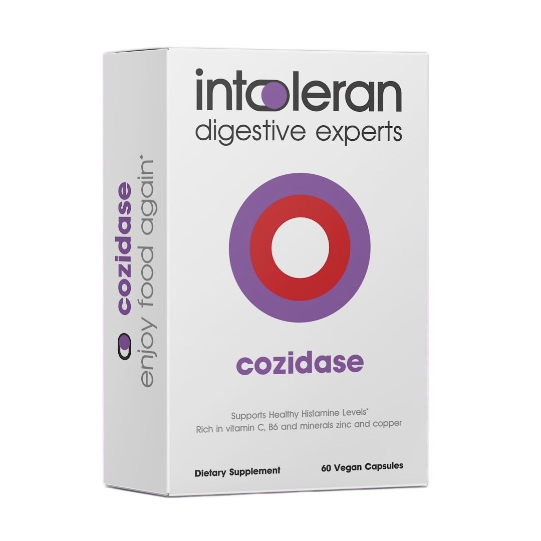 Intoleran Cozidase Dietary Supplement DAO - 60 Capsules