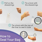 Disposable Male Urinal Bag Carebag Pee Bag Medical Grade with Super Absorbent Pad, 20 Count – Travel Urinal for Men – 20 Bedside Urinal Bottle Bags – Leak-Resistant