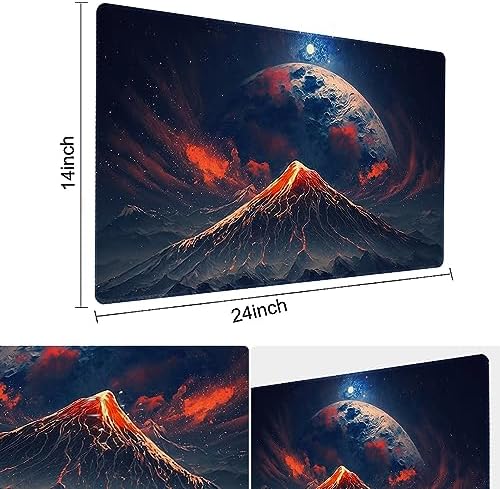 Board Game 14x24in MTG Playmat Compatible for OCG CCG RPG TCG Playmats (MTG3-No Zone)