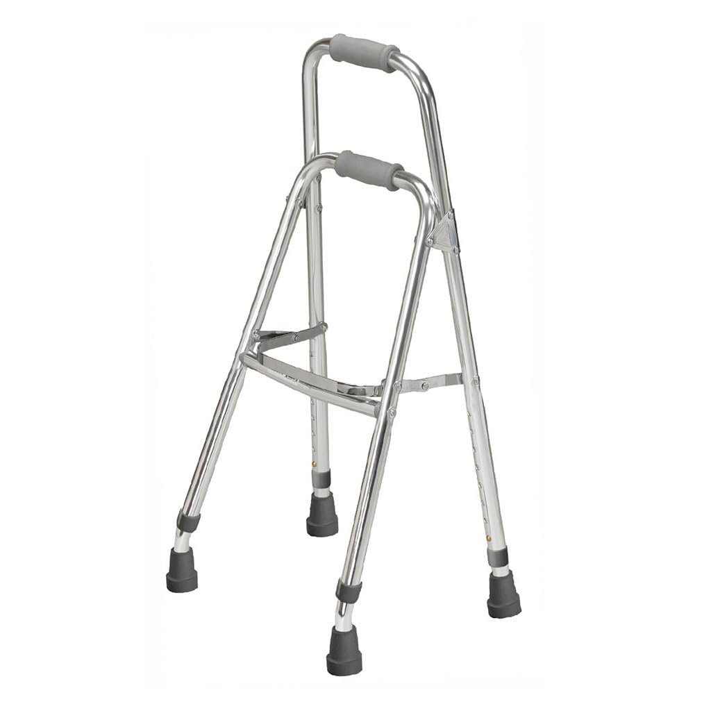 Drive Medical Side Style Hemi One Arm Walker, Chrome, Adult