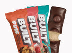 BUILT Bar Puff Protein Bars - Variety Pack - 15-17g Protein Snack Bars with Collagen - Calorie Conscious & Gluten Free - 12 Count, Variety May Vary