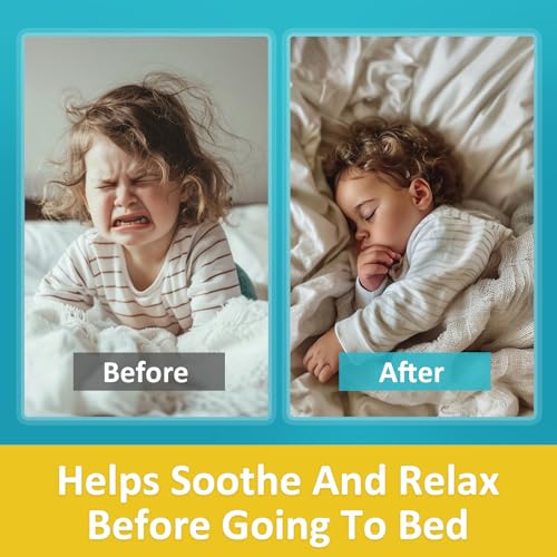 Magnesium Lotion for Kids, Help Kids Calming for Bedtime, Magnesium Lotion for Babies, Safe Formula for Children, Roll-on Applicator Design, Suitable for Children