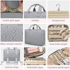 urophylla Detachable Travel Toiletry Bag for Women - Large Toiletry Bags for Traveling Women, Hanging Makeup Cosmetic Bag, Cruise Ship Essentials, Travel Size Toiletries, Valentines Day Gifts for Her