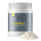 TBR Labs Colostrum Powder, Grass Fed, Gut Health, Bloating, Immunity, Skin & Hair, Contains 400+ Bioactive Nutrients, Potent Bioavailable, Keto, 100% First Milking – 200g (132 Servings)