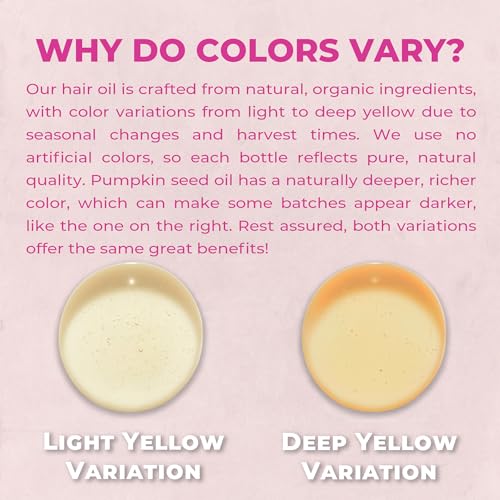 USDA Organic Rosemary Hair Oil for Hair Growth 4oz - Cold Pressed & Hexane Free Blend of Castor, Pumpkin Seed, Peppermint & Jojoba Oils - Thickening & Strengthening Hair Loss Treatment for Women & Men