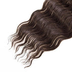 Curly Braiding Hair Boho Hair for Braiding Hair Ocean Wave Crochet Hair 18Inch Deep Curly Crochet Braids Wet and Wavy Braiding Hair Synthetic Crochet Hair for Black Women (4# 18 Inch (Pack of 6))