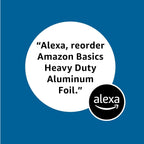 Amazon Basics Heavy Duty Aluminum Foil for Cooking, Grilling, Food Storage, Roasting, 125 Sq Ft (Pack of 1)