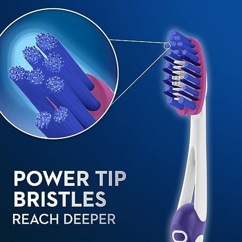 Oral-B Pro-Flex Stain Eraser Toothbrushes, Soft, 4 Count