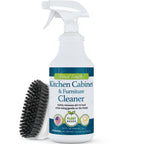 Kitchen Cabinet Cleaner - Plant Based Cleaner Solution, Safe on Paint and Wood, Safe for Daily Use, No Residue, Eco-Friendly, Approved by Cabinet Finish Specialists - 32oz by Final Touch