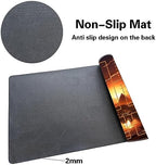 MTG Playmat - Non-Slip Backing Printing, Ideal for Card Game Enthusiasts TCG Playmat (Desert mecca-Deck)