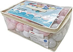 MoonxHome Ball Pit Balls for Toddlers, BPA Free Crush Proof Plastic Toy Balls for Ball Pit, Children's Pool Water Toys, Macaron Ocean Balls for Play Tent 2.15 Inch Pack of 100…