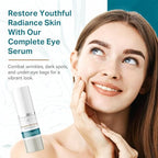 Sun Coast Sciences - Complete Eye Serum by Dr. Mark Rosenberg for Wrinkle Reduction, Dark Spot Fading, and Under-Eye Bags Treatment (Pack of 6)