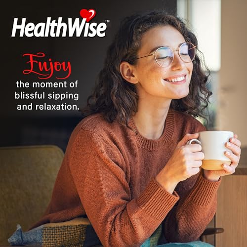 Healthwise Low Acid Coffee K-Cups - Soothe Acid Reflux & Heartburn, Gentle on Sensitive Stomachs, Eases Digestive Discomfort - Classic Columbian Supremo (Unflavored) - 12 Count (Pack of 1)