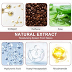 Eye Mask - 30 Pairs Caffeine Under Eye Patches Skin Care Products, Eye Masks Skincare for Dark Circles and Puffiness, Reduce Wrinkles, Eye Bags and Fine Lines, for Women and Man