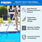 HYDROTOOLS By SWIMLINE 80900 Professional Series Service-Grade Leaf Skimmer Head With Extra Large Scoop Edge For Swimming Pool Spa Pond Hot Tub Leaves Bugs Debris Cleaning Heavy Duty Extra Large