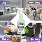 Mighty Mint Carpet Spot Cleaner, Non-Toxic Spray to Remove Carpet Stains Instantly, Natural Peppermint Scent, 16oz