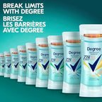Degree Advanced Antiperspirant Deodorant Stick for 72H Sweat & Odour Protection, Fresh Energy, with MotionSense Technology, 74g