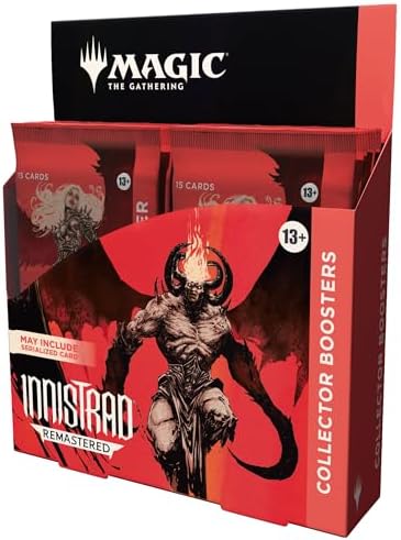 Magic: The Gathering Innistrad Remastered Collector Boosters - 12 Packs (180 MTG Cards)