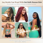 99J Human Braiding Hair 30 Inch Deep Curly Bulk Human Hair for Braiding 2 Bundles 100G No Weft Brazilian Virgin Water Wave Bohemian Braiding Hair Extensions for Boho Knotless Braids 99J Burgundy Micro