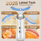 Facial Massager Red-Light-Therapy-for-Face, LED Light Therapy Device, Face Tool for Skin Care
