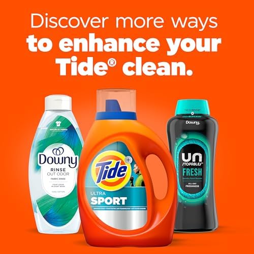 Tide Plus Febreze Sport Odor Defense HE Turbo Clean Liquid Laundry Detergent, 105 fl oz, 74 loads